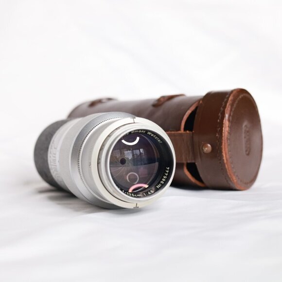 Leica Hektor Camera Lens with Leather Case - Picture 1 of 12